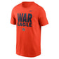 Auburn Orange Nike War Eagle Tee