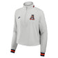 Women's Auburn White Nike Legacy Half Zip Photon Pullover
