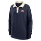 Auburn Navy Nike Essentials Oversized Long Sleeve Polo