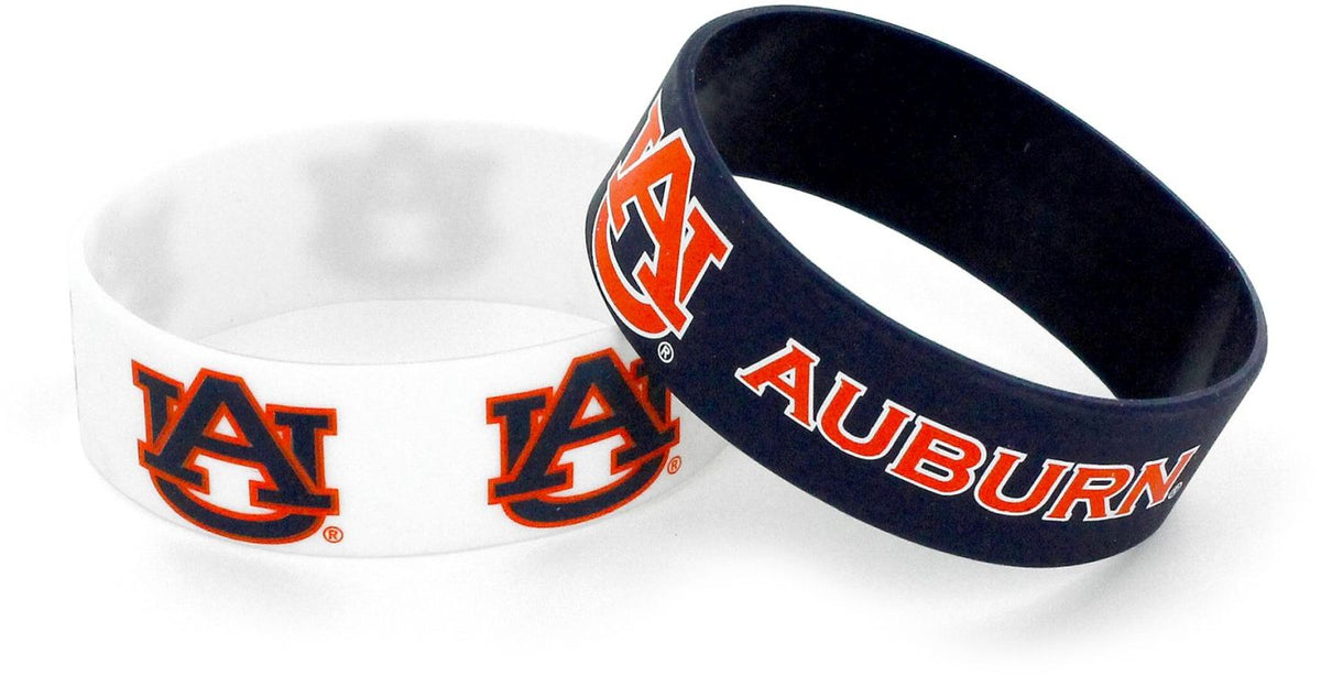 Auburn Navy & White Wide Bracelet 2-Pack