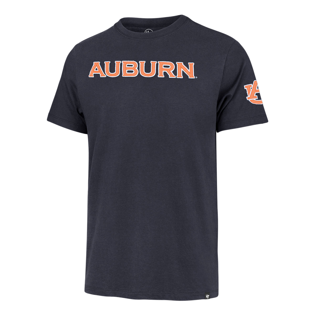 Auburn Navy Franklin Applique Fieldhouse Tee