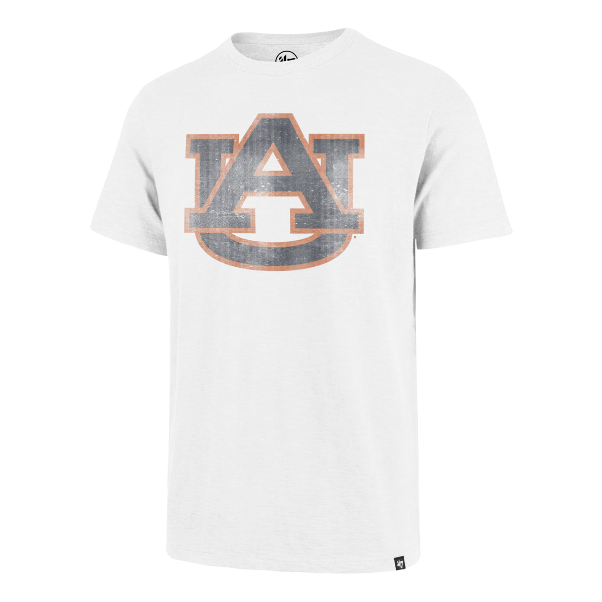 Auburn White Wash Grit Scrum Tee