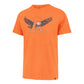 Auburn Orange Bookstore Premier Eagle Franklin Tee