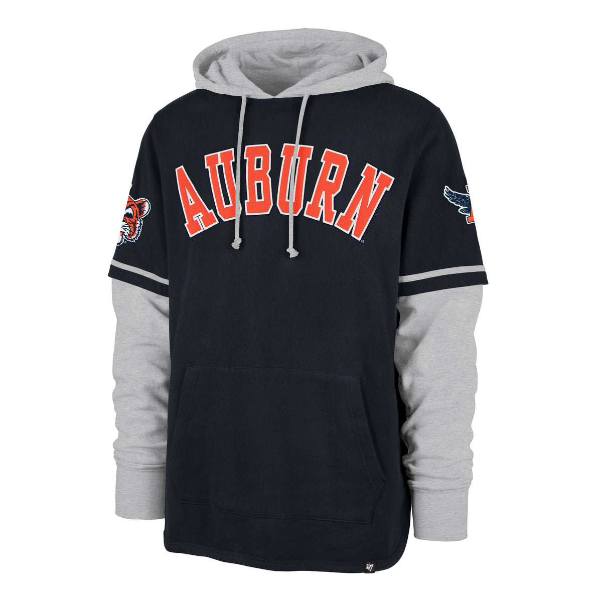 Auburn Navy Vintage Shortstop Pullover Hoodie
