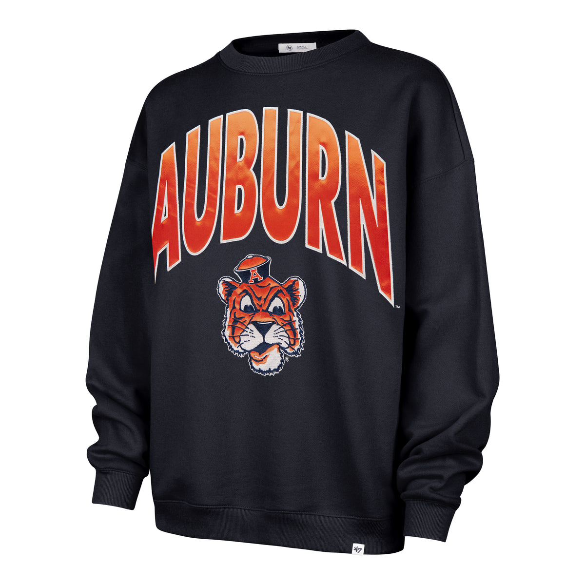 Women's Auburn Navy Extra Innings Oversized Crew