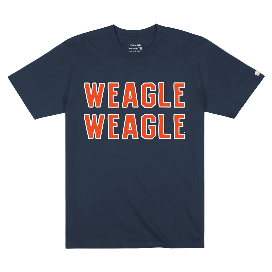 Auburn Navy "Weagle Weagle" Tee