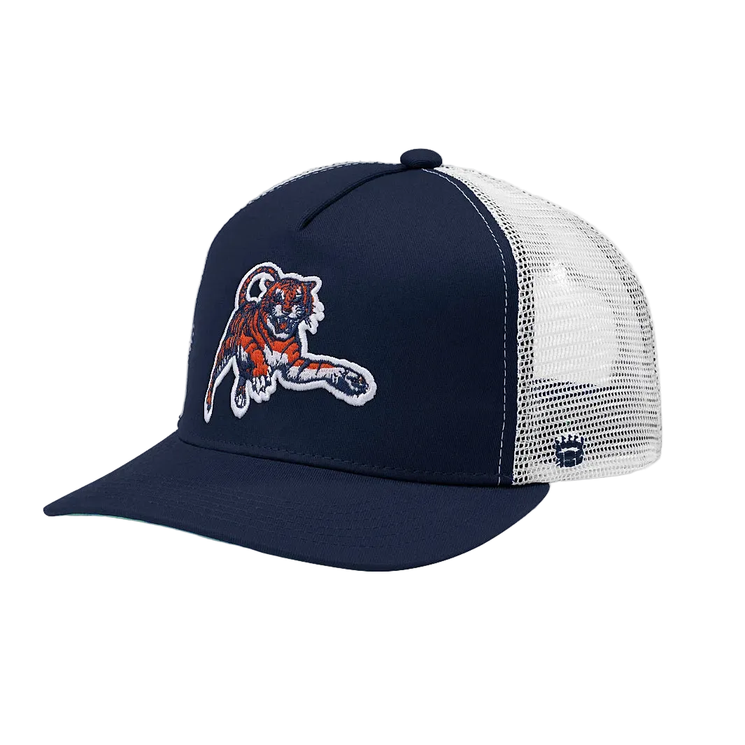 Auburn Navy Leaping Tiger Trucker Hat