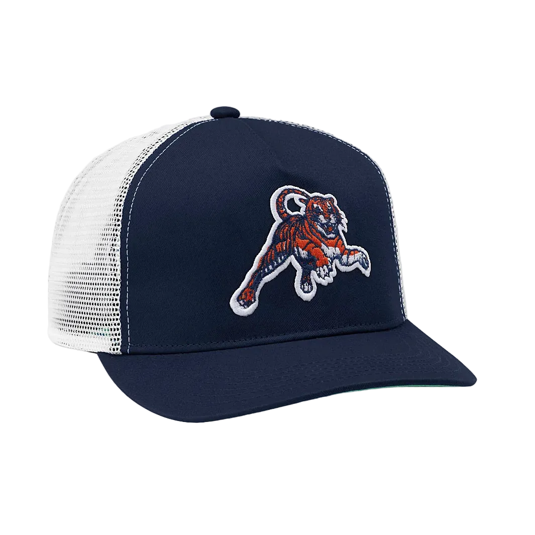 Auburn Navy Leaping Tiger Trucker Hat