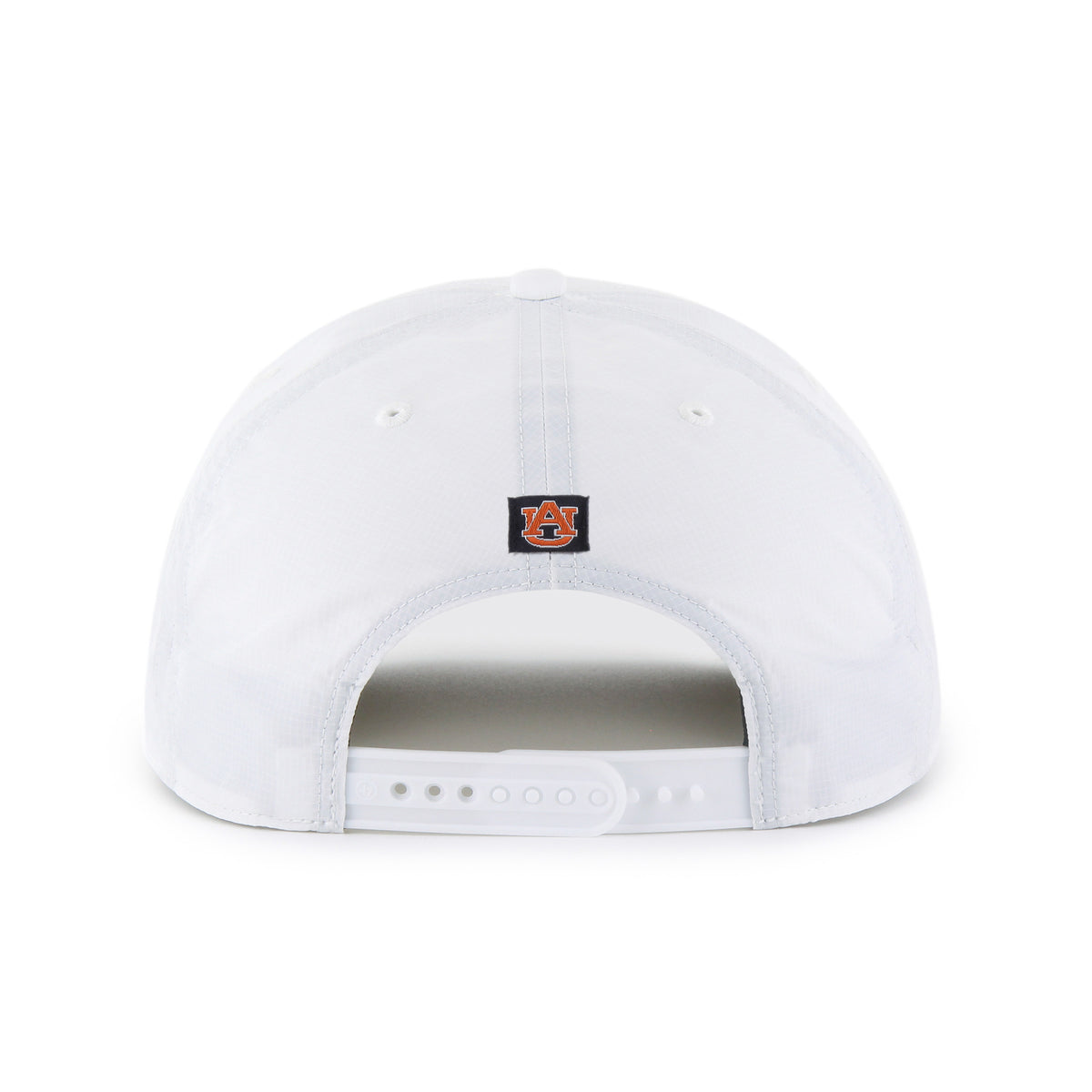 Auburn White Fairway Rope Hitch Hat