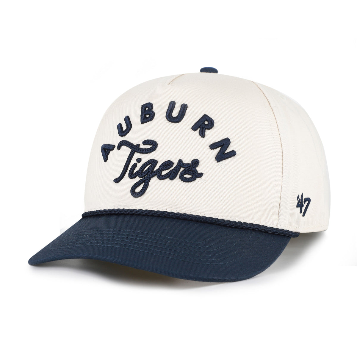 Auburn Ivory Bookstore Rope Script Hitch Hat