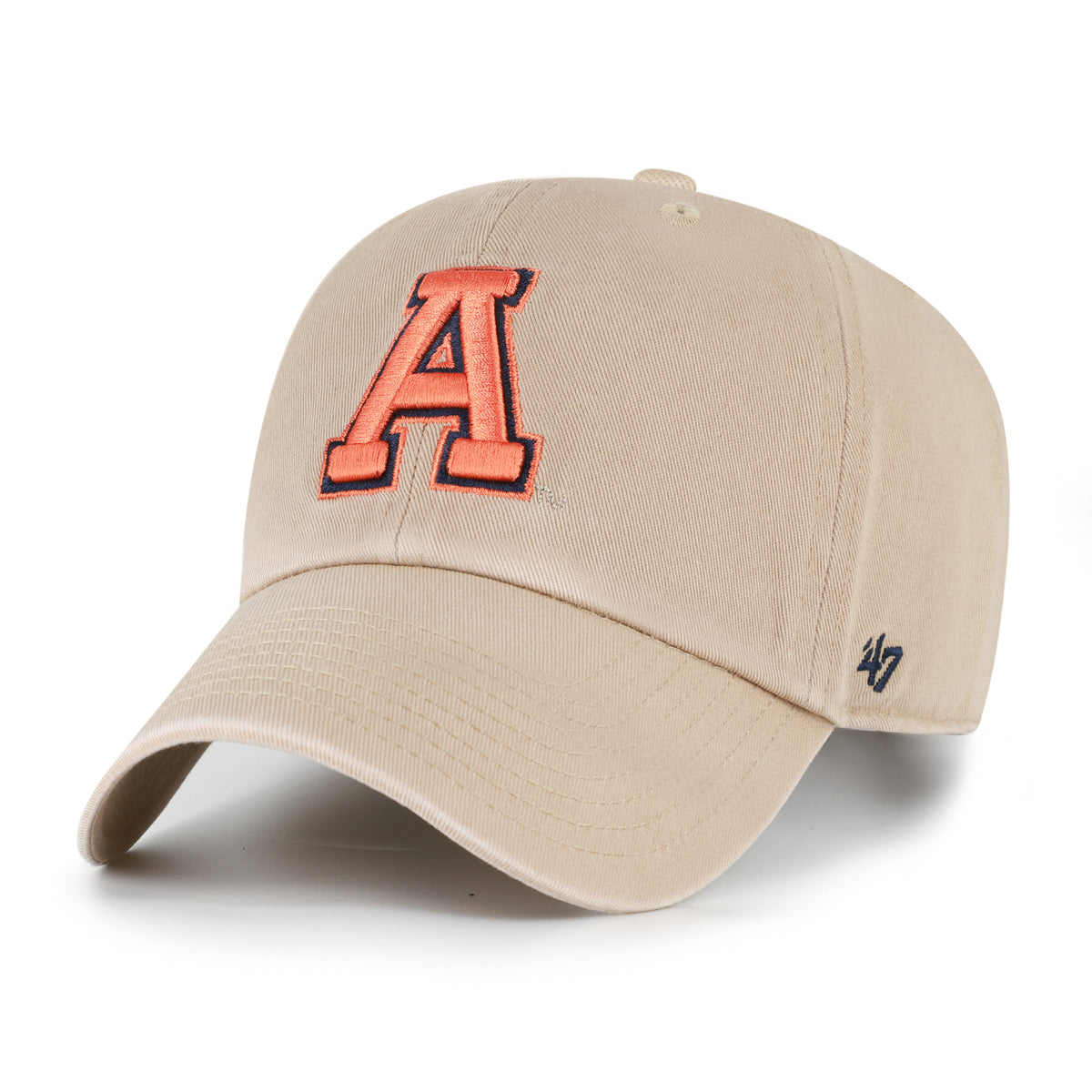 Auburn Khaki Bookstore A Clean Up Hat