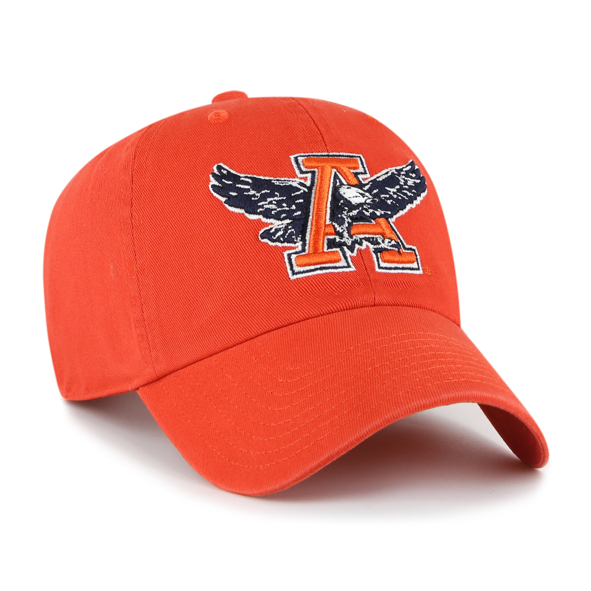 Auburn Orange Bookstore Vintage Eagle Clean Up Hat