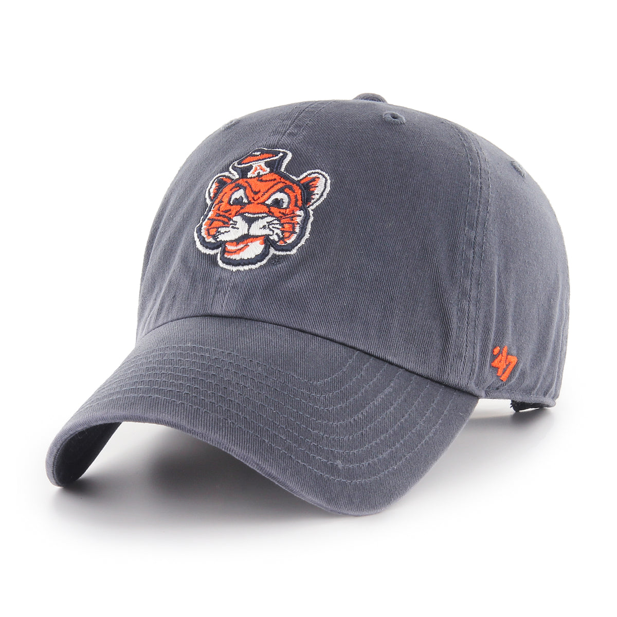Auburn Navy Vintage Tiger Clean Up Hat