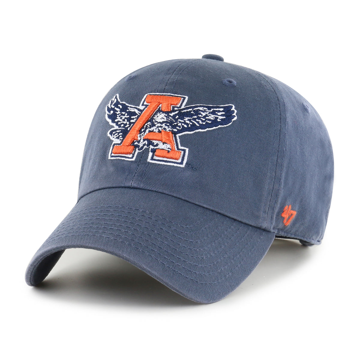 Auburn Navy Vintage Eagle Clean Up Hat