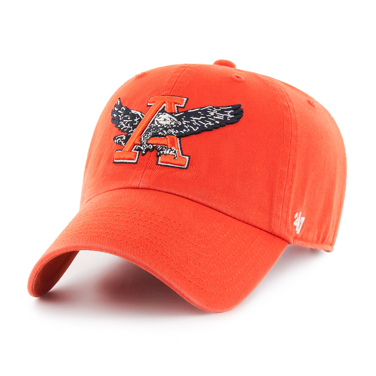 Auburn Orange Vintage Eagle Clean Up Hat