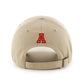 Auburn Khaki Vintage Eagle Clean Up Hat