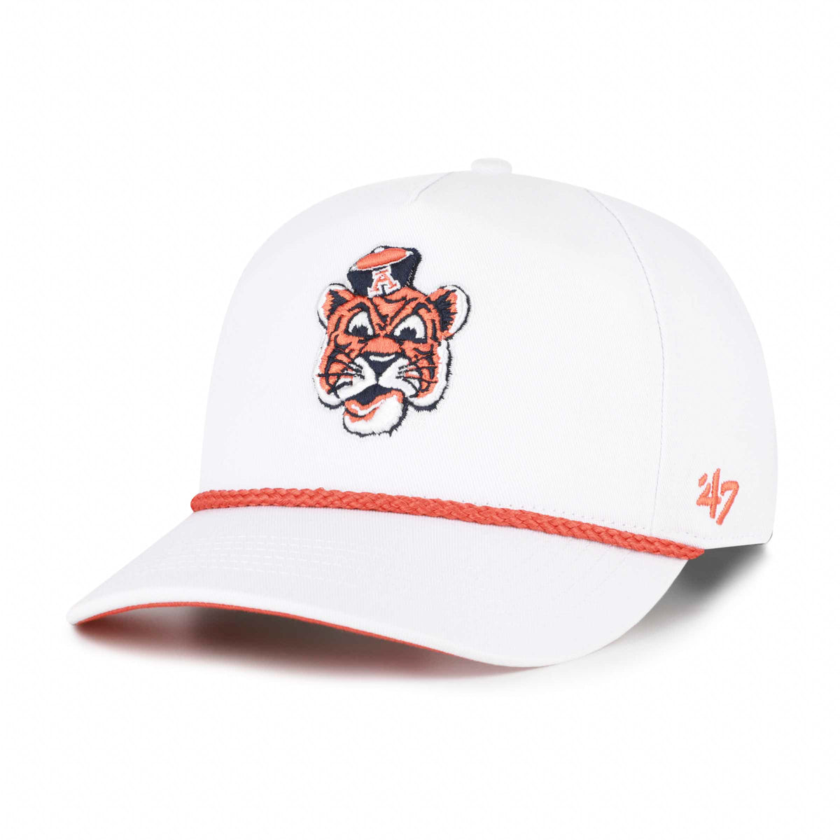 Auburn White Bookstore Tiger Rope Hitch Hat