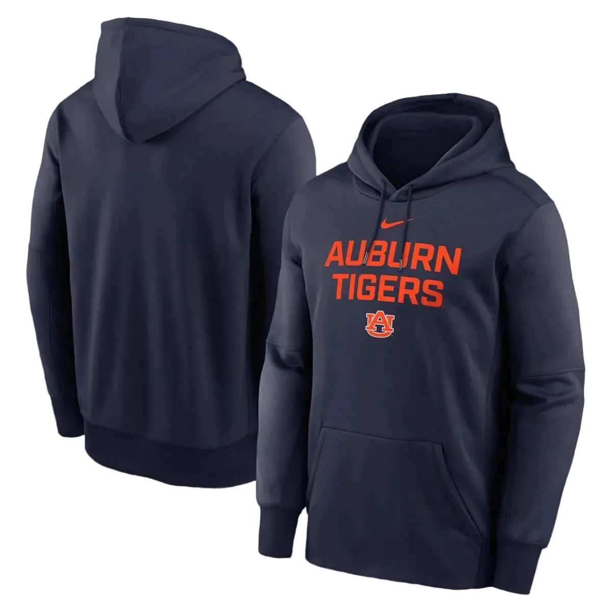 Auburn Navy Nike Wordmark Performance Hoodie