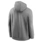 Grey Nike Auburn Logo Hoodie