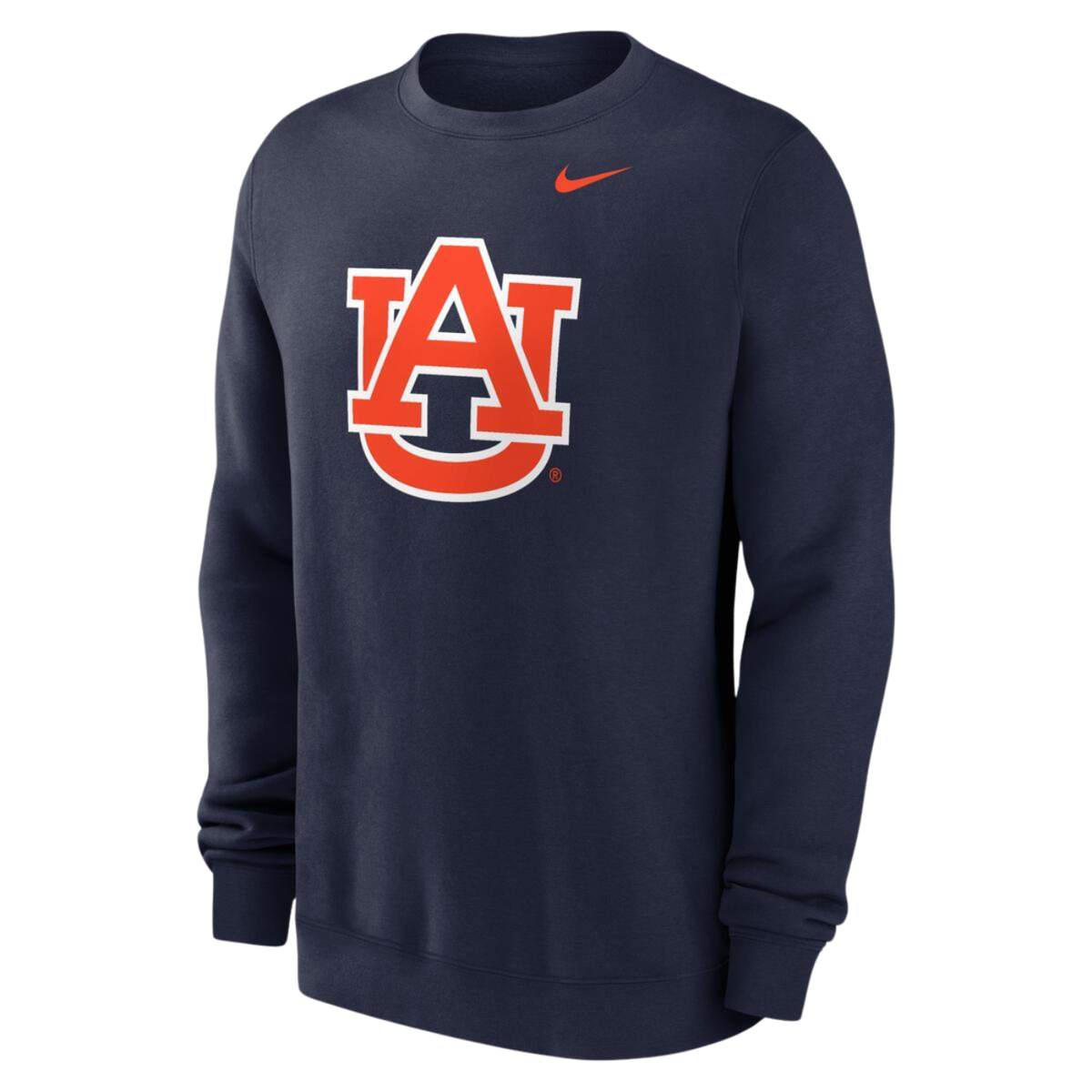 Auburn Navy Classic Logo Crewneck