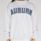 Women's Auburn Gingham Mallory Crewneck Sweatshirt