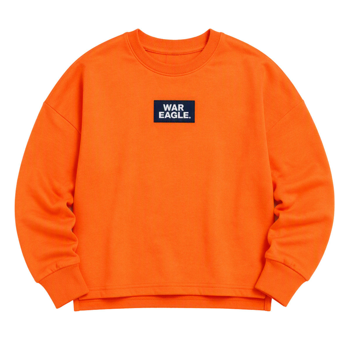 Women's Auburn Orange War Eagle Ava Airy Crewneck